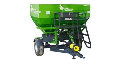 Double Disc Fertilizer Spreader With 2 Wheels 3000 LT / RGS - 222
